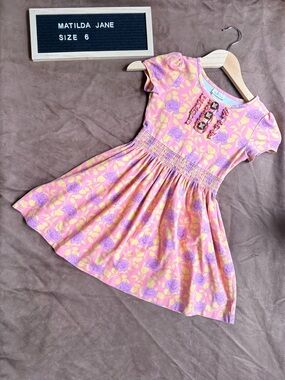Matilda Jane Peach Knit Dress